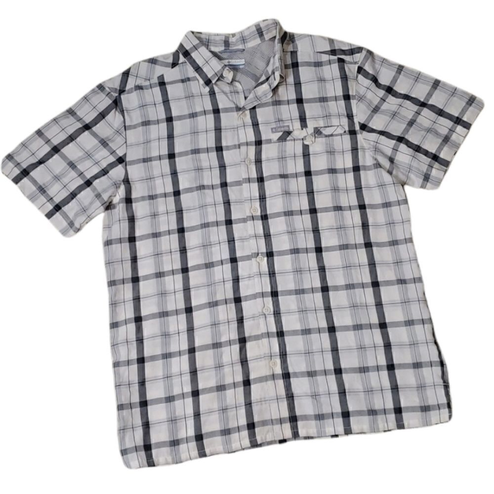 COLUMBIA Short Sleeve Button Up